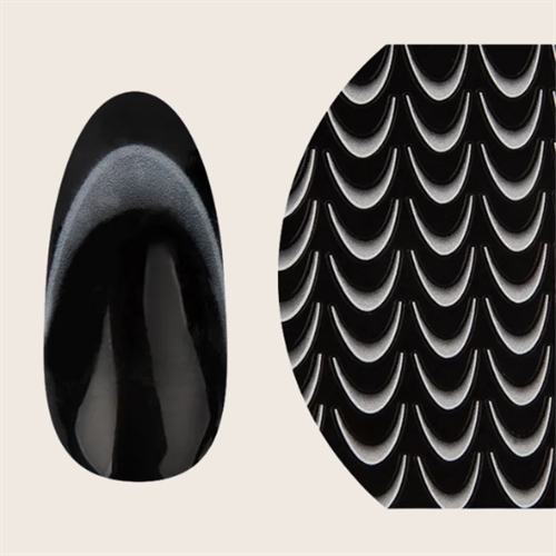 Babyboomer Gradient French Nail Stickers Nr. 8